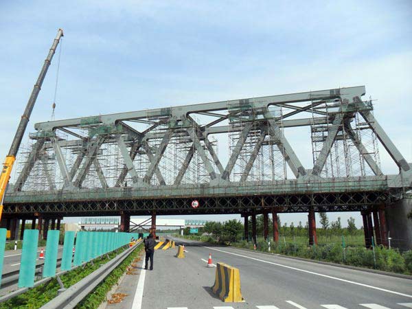 箱型杆件铁路桥--邯郸到黄骅港